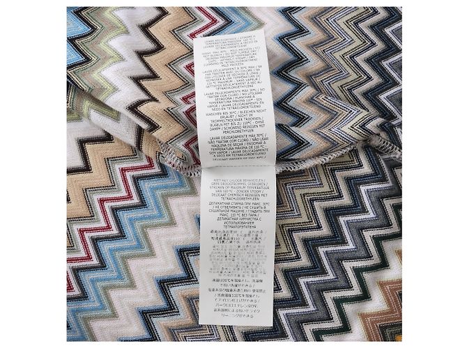 Missoni Kurzarmhemd mit Muster in Grau x Multicolor, Größe 48 IT - Ansicht 12