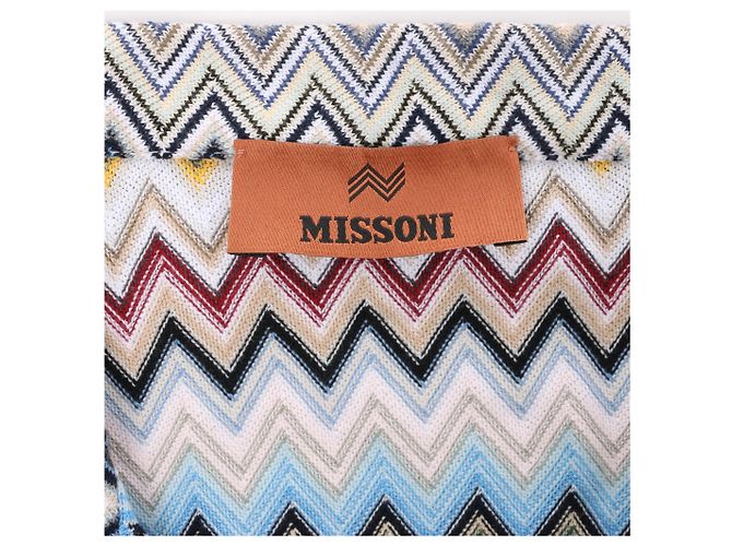 Missoni Kurzarmhemd mit Muster in Grau x Multicolor, Größe 48 IT - Ansicht 8