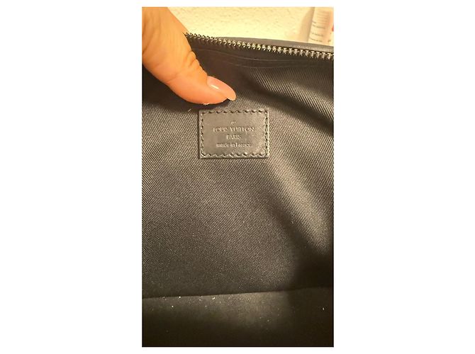 Louis Vuitton Monogram Koffer Tasche Braun Schwarz - Ansicht 10