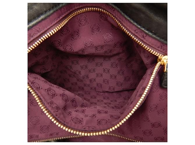 Borsa Loewe Nappa Aire Nero - vista 15