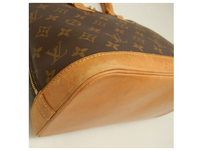 Borsa Louis Vuitton Monogram Alma Marrone - vista 10