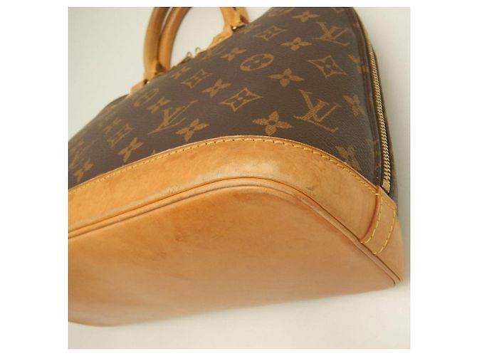 Borsa Louis Vuitton Monogram Alma Marrone - vista 11
