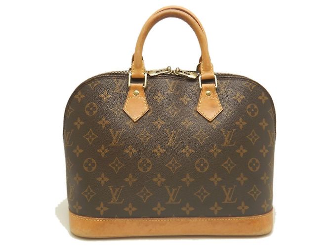 Borsa Louis Vuitton Monogram Alma Marrone - vista 2