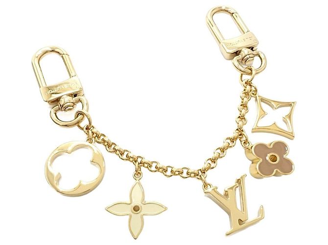 Portachiavi Monogram Louis Vuitton D'oro - vista 2