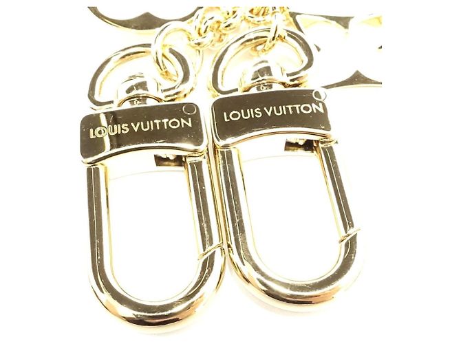 Portachiavi Monogram Louis Vuitton D'oro - vista 4