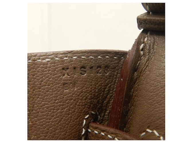 Hermès Borsa Hermes Birkin 30 in grigio Etoupe Taupe - vista 14