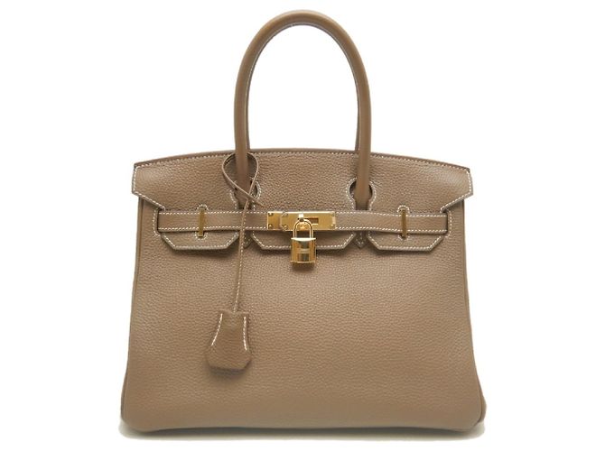 Hermès Borsa Hermes Birkin 30 in grigio Etoupe Taupe - vista 2