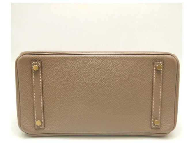 Hermès Borsa Hermes Birkin 30 in grigio Etoupe Taupe - vista 5