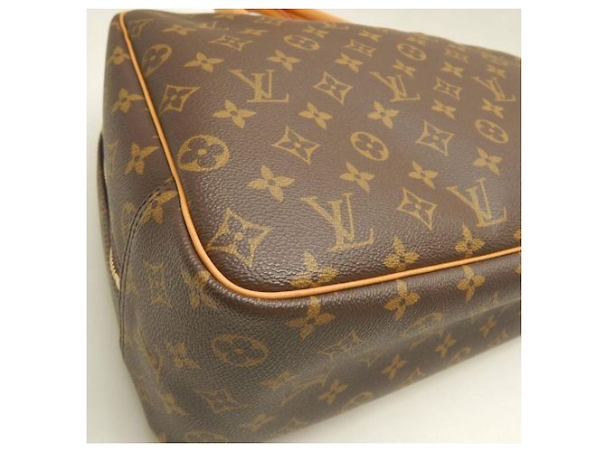 Borsa Louis Vuitton Monogram Deauville Marrone - vista 12