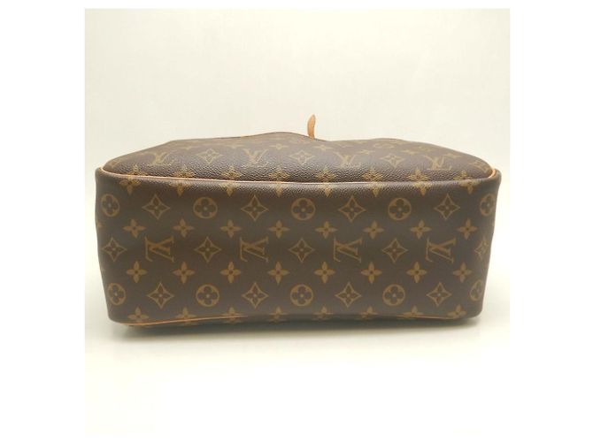 Borsa Louis Vuitton Monogram Deauville Marrone - vista 6