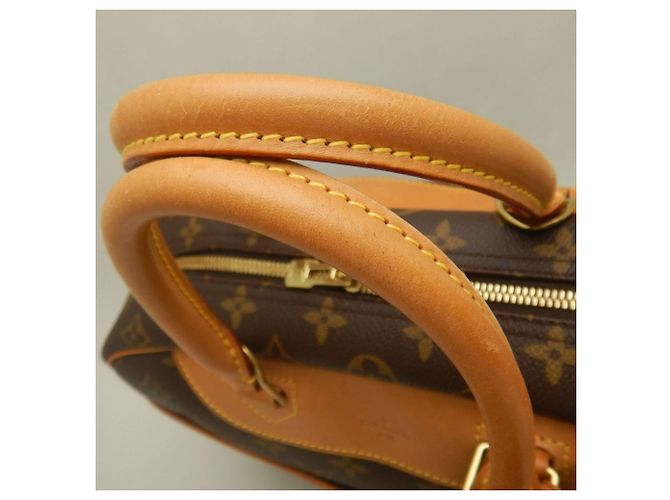 Borsa Louis Vuitton Monogram Deauville Marrone - vista 8