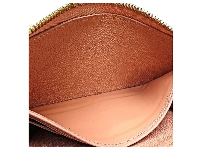 Cartera larga Louis Vuitton Monogram Empreinte en beige - vista 12