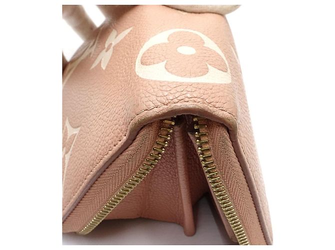 Cartera larga Louis Vuitton Monogram Empreinte en beige - vista 7