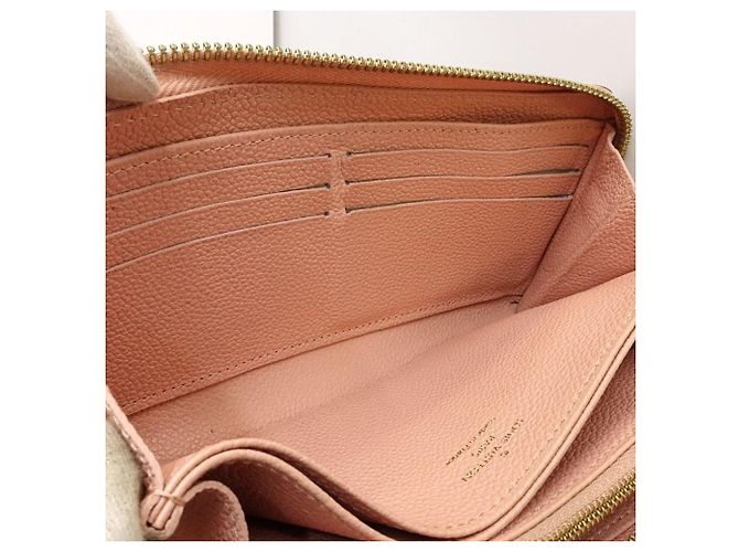 Cartera larga Louis Vuitton Monogram Empreinte en beige - vista 9