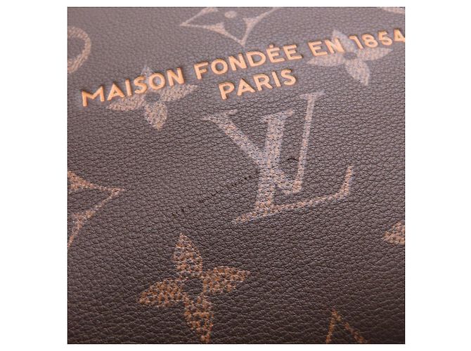 Tote Monogram Shopper Louis Vuitton Marrone - vista 16