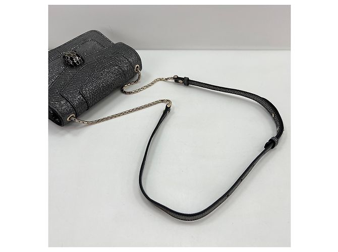 Borsa a tracolla Bulgari BVLGARI Serpenti Forever Snakehead Argento - vista 10