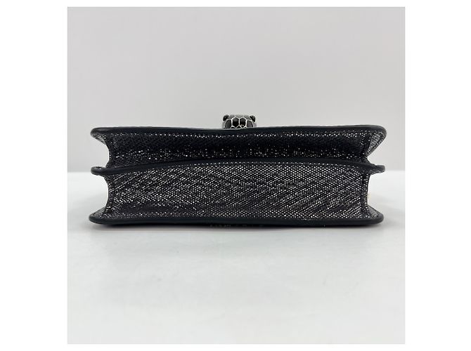 Borsa a tracolla Bulgari BVLGARI Serpenti Forever Snakehead Argento - vista 7