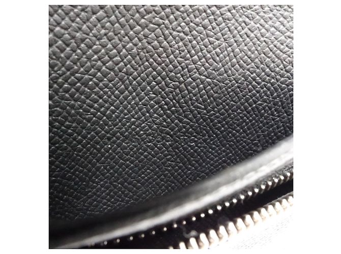 Portafoglio compatto bi-fold Hermès Bearn Nero - vista 15