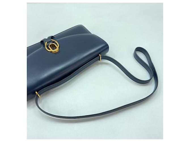 Hermès Borsa a tracolla Ringd Hermes in Navy Blu navy - vista 10