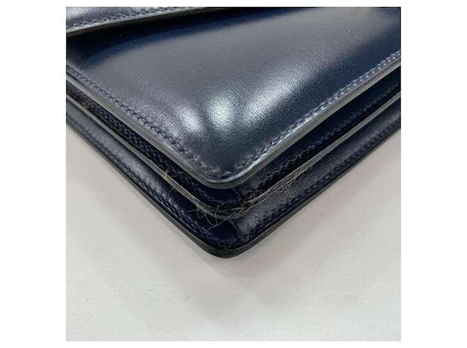 Hermès Borsa a tracolla Ringd Hermes in Navy Blu navy - vista 8