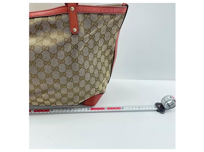 Borsa tote Gucci beige - vista 4