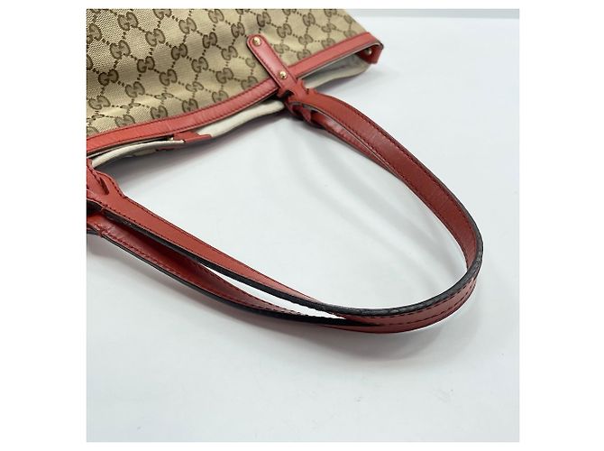 Borsa tote Gucci beige - vista 8