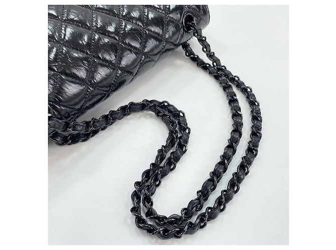 Borsa a Spalla Chanel Matelassé Nera Nero - vista 10