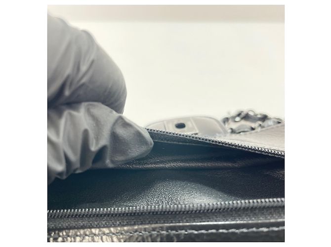 Borsa a Spalla Chanel Matelassé Nera Nero - vista 19