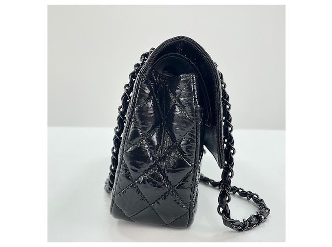 Borsa a Spalla Chanel Matelassé Nera Nero - vista 6