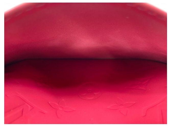 Borsa a tracolla Louis Vuitton Vernis Minna Street Rosso - vista 11