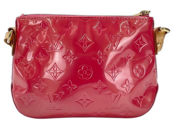 Borsa a tracolla Louis Vuitton Vernis Minna Street Rosso - vista 2