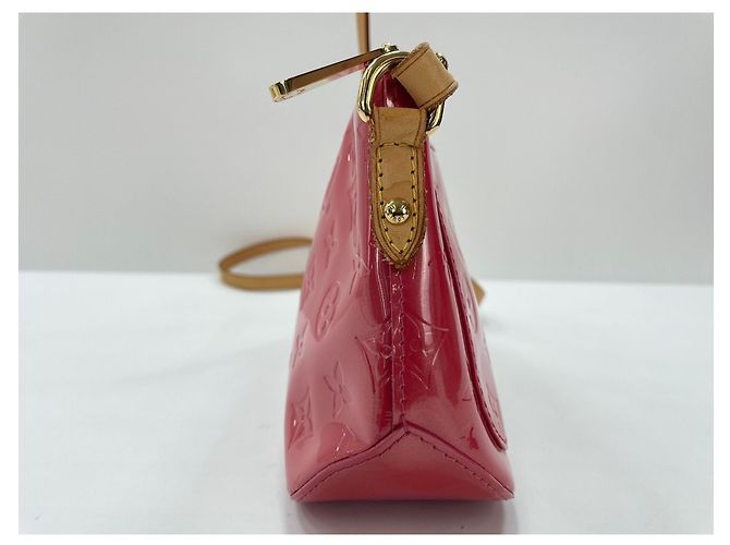 Borsa a tracolla Louis Vuitton Vernis Minna Street Rosso - vista 4