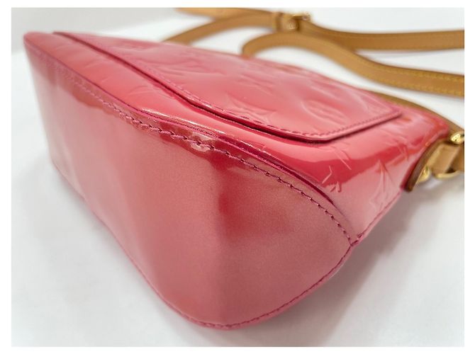 Borsa a tracolla Louis Vuitton Vernis Minna Street Rosso - vista 6