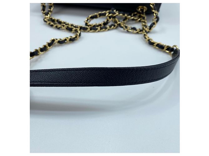 Borsa a Spalla Chanel Captain 2019 Cruise Collection Nero - vista 12