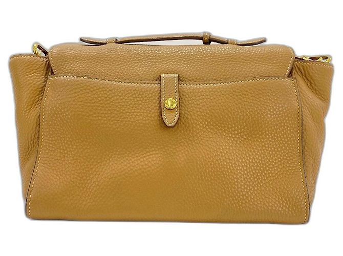 Prada Brown Leather Shoulder Bag - view 3