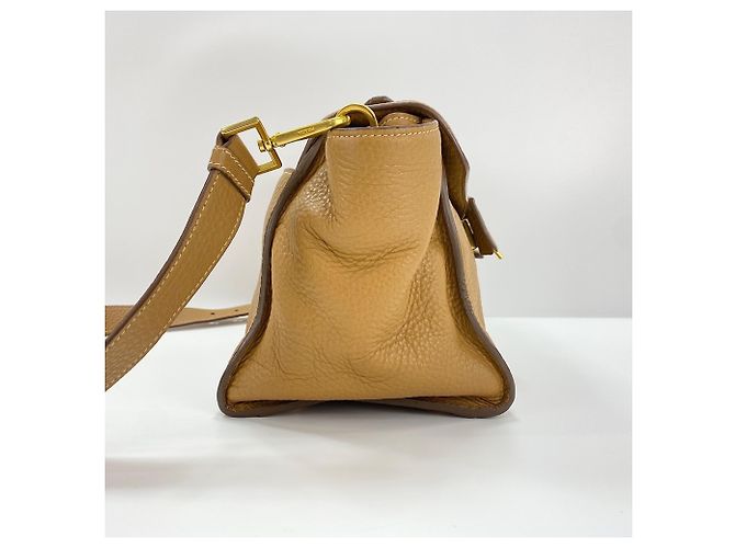 Prada Brown Leather Shoulder Bag - view 6