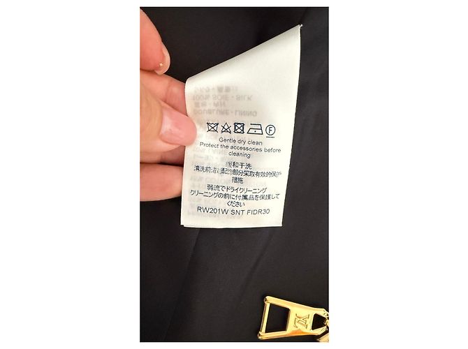 Louis Vuitton Monogram Jacquard Strickkleid Schwarz Mehrfarben Monogramm - Ansicht 9
