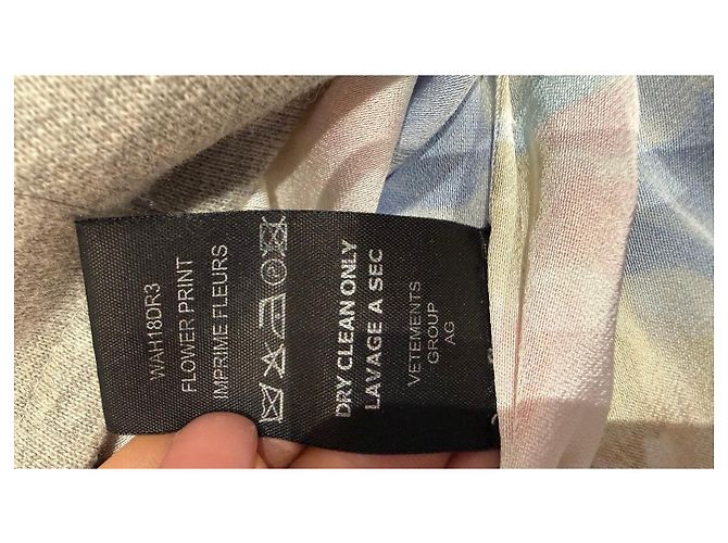Vêtements Kleid mit Blumenprint Pink Weiß Blau Grün Grau Gelb - Ansicht 10