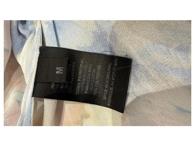 Vêtements Kleid mit Blumenprint Pink Weiß Blau Grün Grau Gelb - Ansicht 8