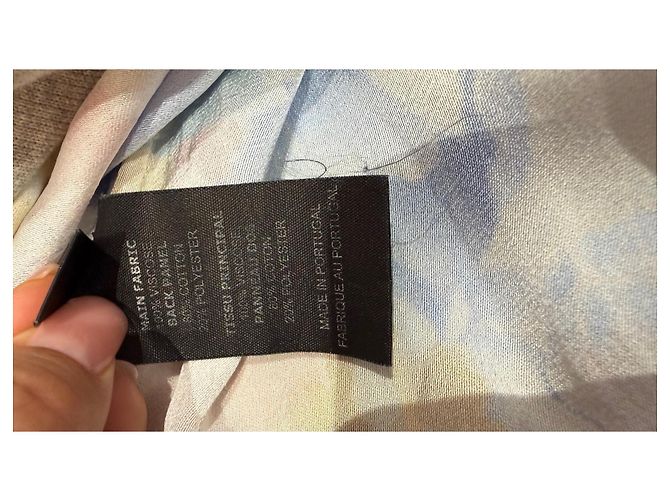 Vêtements Kleid mit Blumenprint Pink Weiß Blau Grün Grau Gelb - Ansicht 9