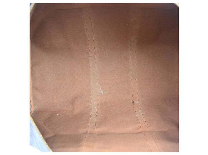 Louis Vuitton Keepall Monogram Canvas 55 Marrone - vista 3