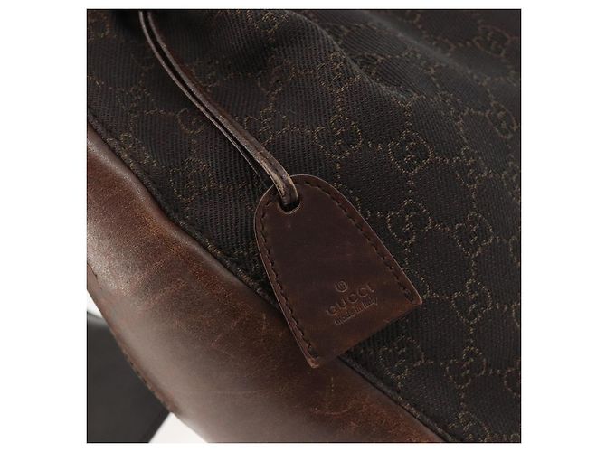 Gucci Vintage Jackie GG Canvas Medium Braun - Ansicht 6