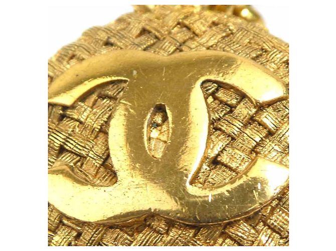 Collana in metallo dorato Chanel D'oro - vista 7