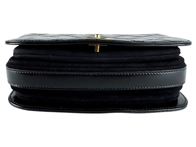 Borsa Messenger Chanel Matelassé Nero - vista 4