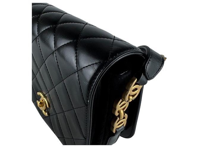 Borsa Messenger Chanel Matelassé Nero - vista 6
