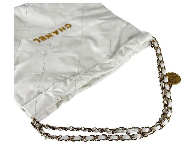 Chanel CHANEL Borsa a Spalla 22 Bianco - vista 11