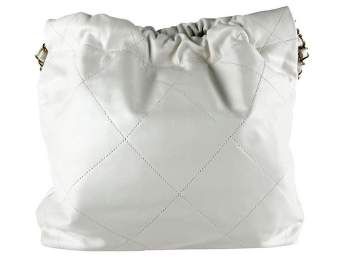Chanel CHANEL Borsa a Spalla 22 Bianco - vista 3