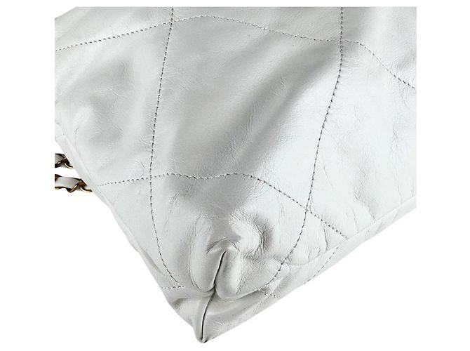 Chanel CHANEL Borsa a Spalla 22 Bianco - vista 9