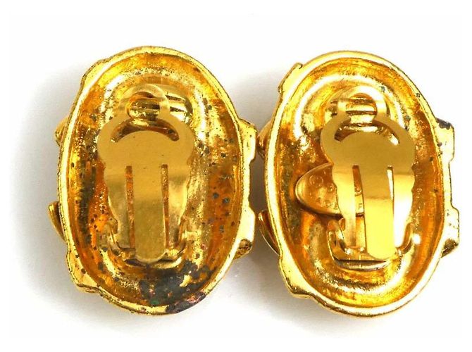 Chanel Clip-Ohrringe in Gold Golden - Ansicht 4