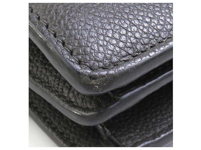 Borsa a tracolla in pelle grigia Saint Laurent Marrone - vista 6